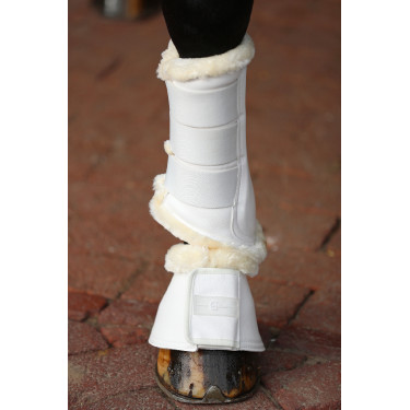 Zachte beenbeschermers Pelisa Covalliero Wit