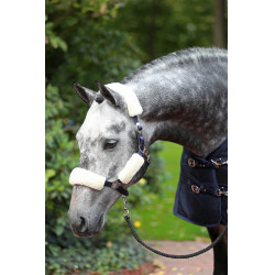 Set synthetische bont voor halster Covalliero Set synthetische bont voor halster Covalliero