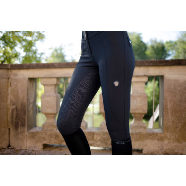 Damesrijbroek HighWaist Covalliero Donkerblauw