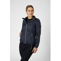 Lichte damesdonsjas Horze Elena Donker marineblauw Lichte damesdonsjas Horze Elena Donker marineblauw