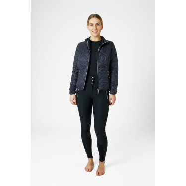 Lichte damesdonsjas Horze Elena Donker marineblauw Lichte damesdonsjas Horze Elena Donker marineblauw