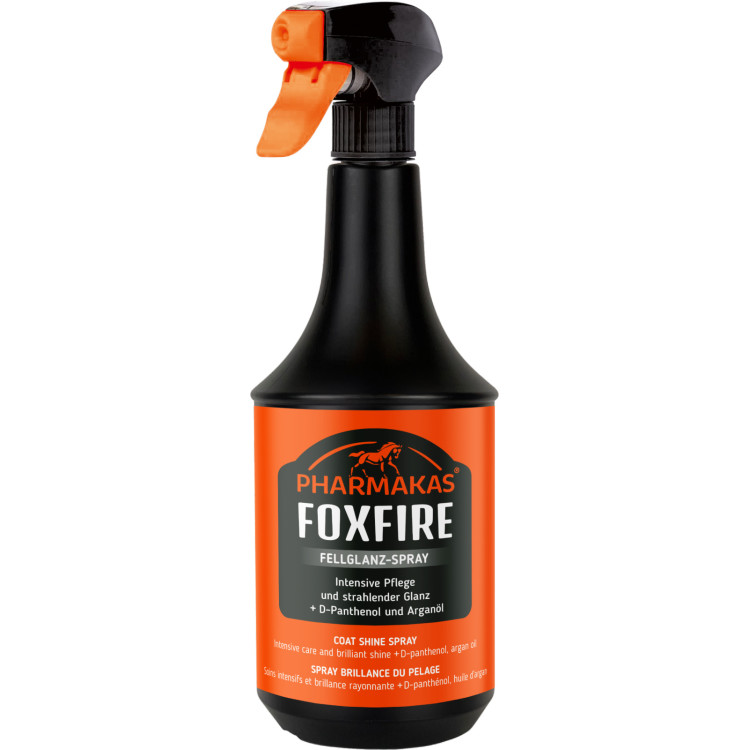 Glansontklitter Foxfire Pharmakas voor paarden