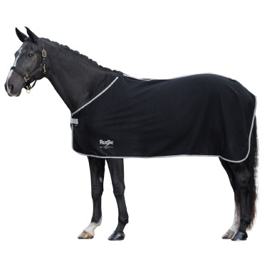 Fleecedeken RugBe Economic Covalliero Zwart Fleecedeken RugBe Economic Covalliero Zwart