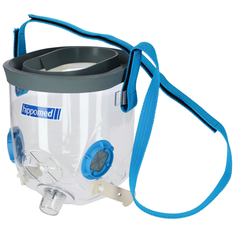Inhalatiemasker AirOne Flex met accessoires Hippomed