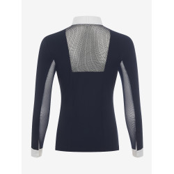 Wedstrijdshirt LeMieux Camille met lange mouwen Marine oud model Marineblauw Wedstrijdshirt LeMieux Camille met lange mouwen Marine oud model Marineblauw
