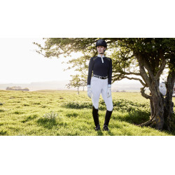 Wedstrijdshirt LeMieux Camille met lange mouwen Marine oud model Marineblauw Wedstrijdshirt LeMieux Camille met lange mouwen Marine oud model Marineblauw