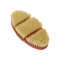 Borstel LeMieux Flexi Scrubbing Abrikoos