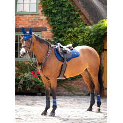 LeMieux Loire vierkant veelzijdigheids zadeldek Benetton Blauw