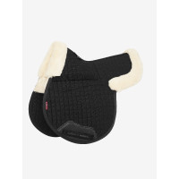 Hunter zadeldek LeMieux Merino+ half gevoerd Zwart / zwart