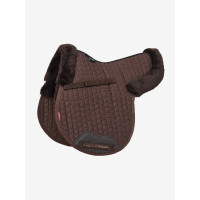 Hunter zadeldek LeMieux Merino+ half gevoerd Bruin / bruin