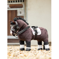 Dressuurzadel voor speelgoed Mini Pony LeMieux Zwart Dressuurzadel voor speelgoed Mini Pony LeMieux Zwart