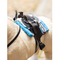 Western Tapijt voor speelgoed Mini Pony LeMieux Azur Blauw Western Tapijt voor speelgoed Mini Pony LeMieux Azur Blauw