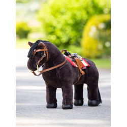 Western tapijt voor speelgoed Mini Pony LeMieux Chilli Rood