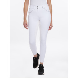 LeMieux Lottie broek met volledig suèdeleren zitvlak Wit LeMieux Lottie broek met volledig suèdeleren zitvlak Wit