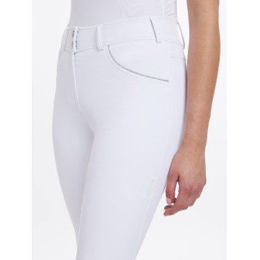 LeMieux Lottie broek met volledig suèdeleren zitvlak Wit LeMieux Lottie broek met volledig suèdeleren zitvlak Wit