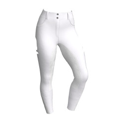 LeMieux Lottie broek met volledig suèdeleren zitvlak Wit LeMieux Lottie broek met volledig suèdeleren zitvlak Wit