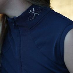 Top HV Polo Luna kinderen Marine Marineblauw