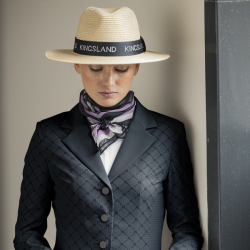 Sjaal KLjenna Kingsland Marine Marineblauw