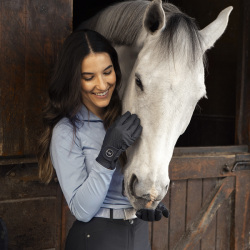 Damesrijhandschoenen KLhuda Kingsland Wit