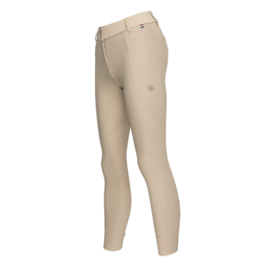 Naadloze damesrijbroek met full grip KLKerry Kingsland Wit Naadloze damesrijbroek met full grip KLKerry Kingsland Wit