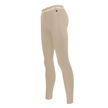 Dameslegging met kniegrepen KLjuni Kingsland Beige pavé
