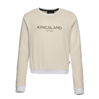 Dames sweatshirt KLjannika Kingsland Beige pavé