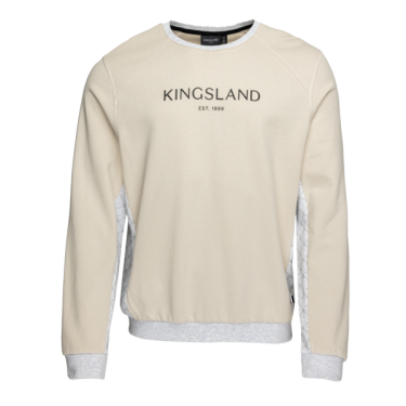 Sweatshirt heren KLjiro Kingsland Beige pavé