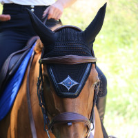 Jump'In Bonnet Eendenblauw / zwart