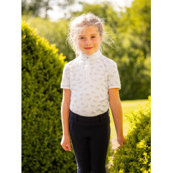 Wedstrijdshirt Mini Bella LeMieux Wit Wedstrijdshirt Mini Bella LeMieux Wit