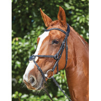 Bridon Collegiate ComFiTec Sperriem Zwart Bridon Collegiate ComFiTec Sperriem Zwart