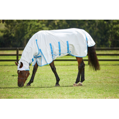 Couverture anti-dermite Weatherbeeta ComFiTec Blanc / bleu