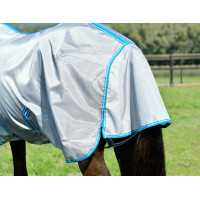 Weerbestendige ComFiTec Hexi Shield Combo vliegen deken Zilver / marineblauw Weerbestendige ComFiTec Hexi Shield Combo vliegen deken Zilver / marineblauw