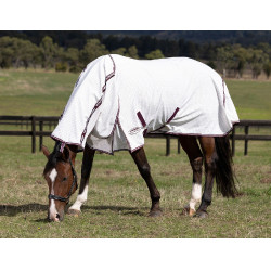 Zomerdeken Weatherbeeta Hybrid combo Wit / bruin