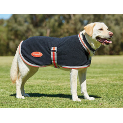 Polar fleece deken voor hond Weatherbeeta ComFiTec Zwart / zilver / rood Polar fleece deken voor hond Weatherbeeta ComFiTec Zwart / zilver / rood
