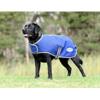 Weerbestendige hondenhoes ComFiTec Premier Free Donkerblauw / grijs / wit