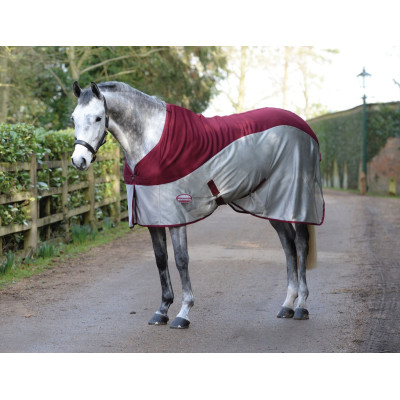 Couverture rafraîchissante Weatherbeeta Micro-Air Bordeaux / gris