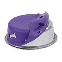 Antislip hondenvoerbak Weatherbeeta Donkerpaars Violet