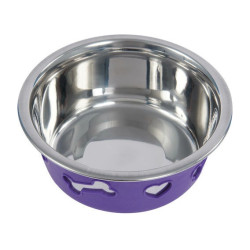 Antislip hondenvoerbak Weatherbeeta Donkerpaars Violet