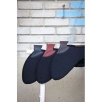 Jump'In schokdemper van zwart vilt en leer Havana Bruin