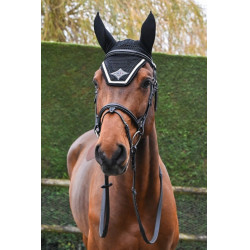 Jump'In Bonnet Zwart / champagne zwarte badge lurex