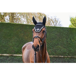 Jump'In Bonnet Zwart / champagne zwarte badge lurex