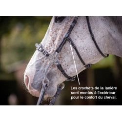 Hackamore Hoofdstel Jump'In week Zwart