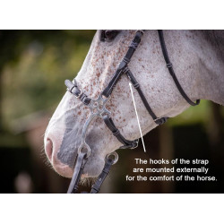 Hackamore Hoofdstel Jump'In week Zwart