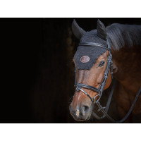 Bridon Jump'In Tuesday gecombineerde neusriem week Zwart