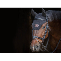 Bridon Jump'In Tuesday gecombineerde neusriem week Zwart