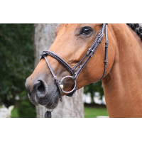 Bridon Thursday muserolle combinée Jump'In week Bridon Thursday muserolle combinée Jump'In week