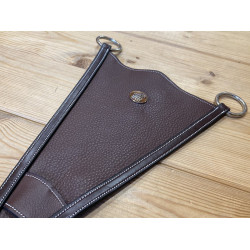 Martingaal met halsriem Jump'In Mahonie Bordeaux