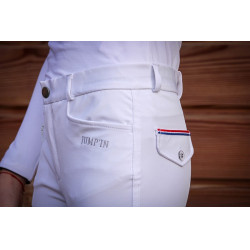 Junior unisex rijbroek Sacha Jump'In Wit Junior unisex rijbroek Sacha Jump'In Wit