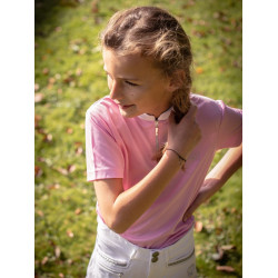 Wedstrijdpolo Jump'In korte mouwen Charlie Roze