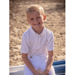 Wedstrijdpoloshirt Jump'In korte mouwen Gaston Wit Wedstrijdpoloshirt Jump'In korte mouwen Gaston Wit